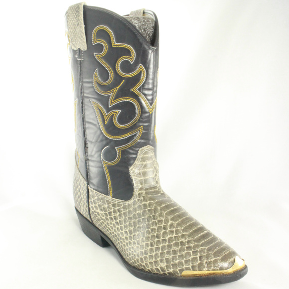 Smoky Mountain Boots Shoes - Like New SMOKY MOUNTAIN BOOTS Snake Print Boots